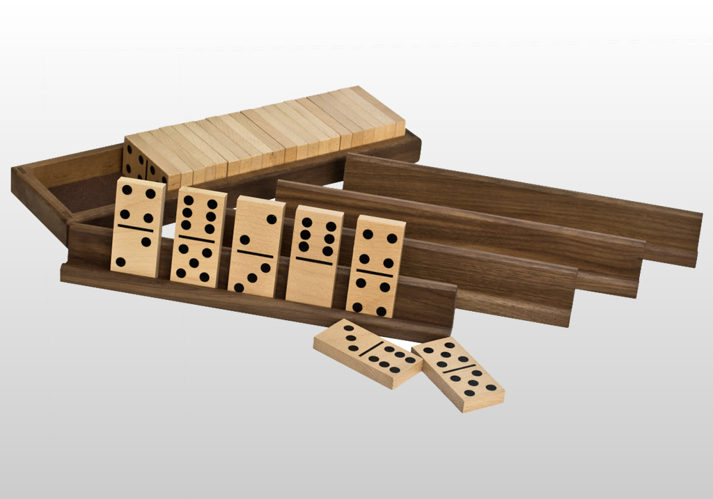 Alex Cramer 800 EasyView Big Dot Domino Set